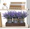 Set of 3 Artificial Lavender Plants – Rustic Farmhouse Table Décor